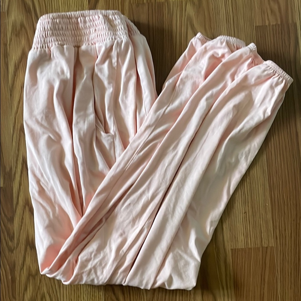bobi Light Pink Women's Pants